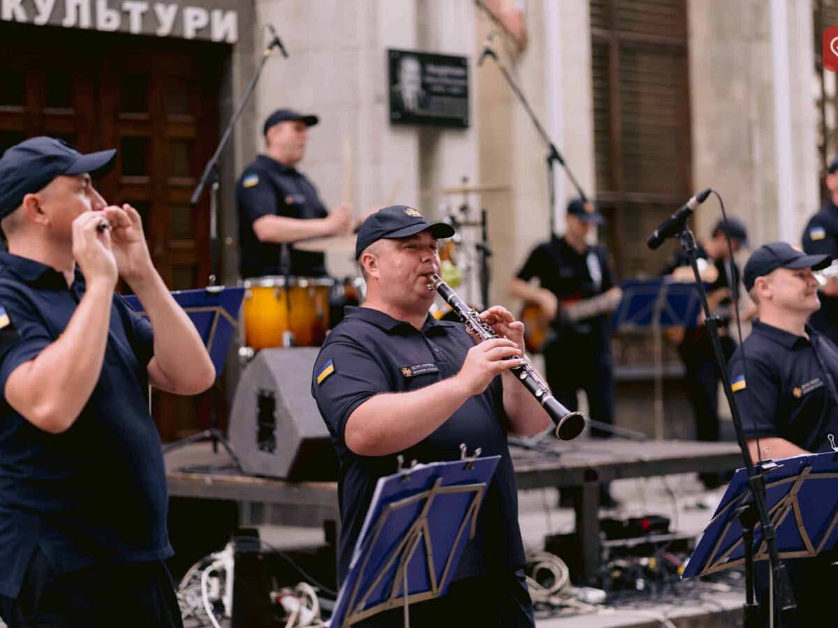 У центрі Черкас виступить естрадний оркестр ДСНС