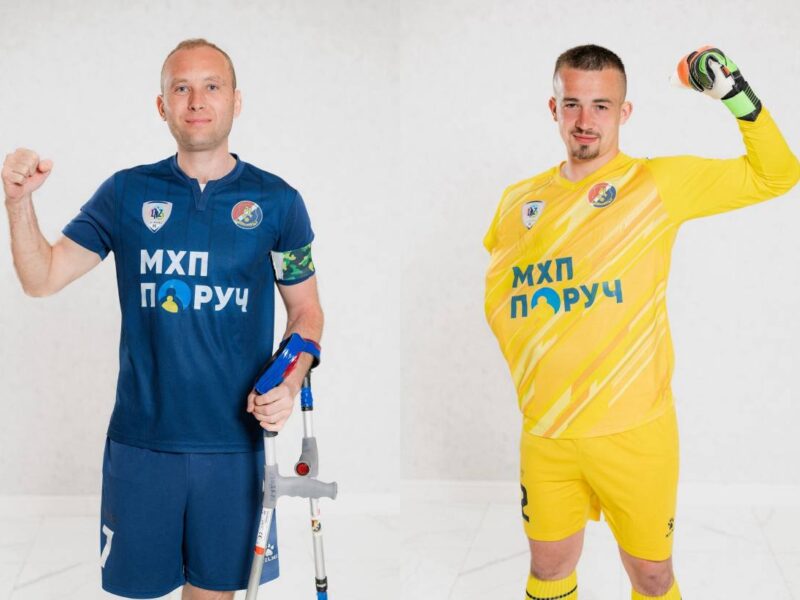 Двоє учасників Черкаського МСК “Дніпро” увійшли до національної збірної з ампутболу