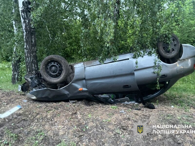 На Черкащині нетвереза водійка спричинила ДТП: що відомо