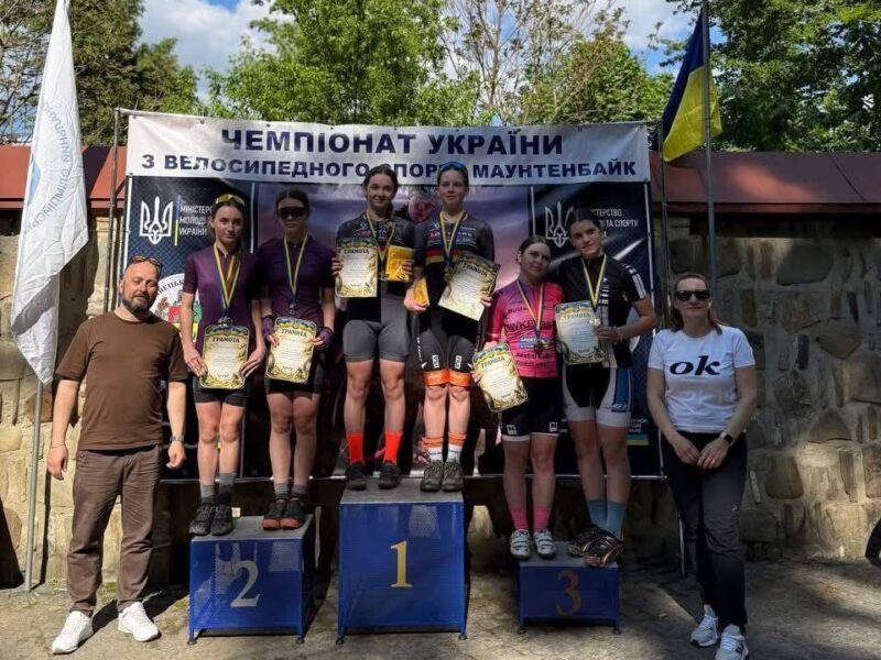 Черкаські велосипедисти здобули низку нагород на чемпіонаті України з маунтенбайку