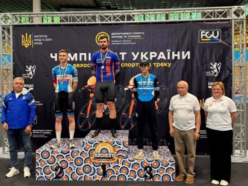 Черкаський велосипедист став призером Чемпіонату України