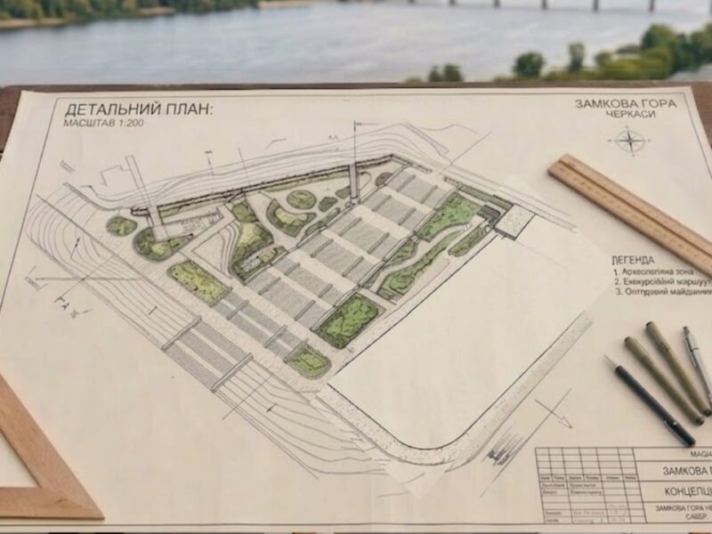 Черкасців запрошують долучитися до розробки концепції Замкового скверу