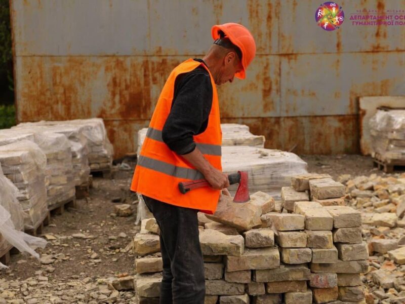 У департаменті розповіли, як відбувається реставрація історичної будівлі в центрі Черкас