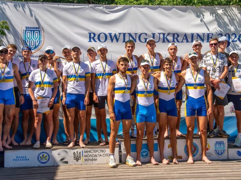 Черкащани вибороли нагороди чемпіонату України з академічного веслування