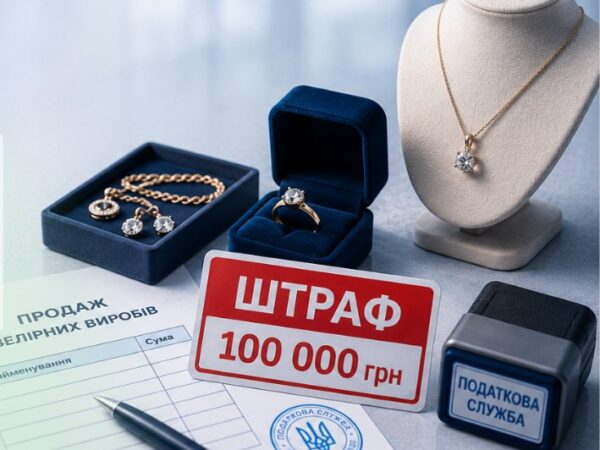 На Черкащині продавця ювелірки оштрафували на 100 тисяч