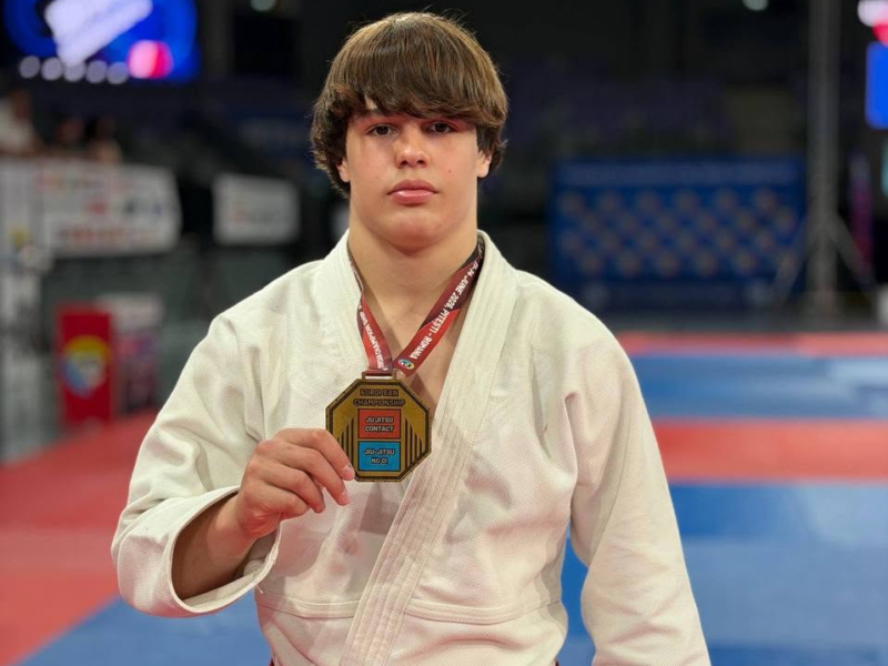 Черкаський старшокласник став чемпіоном Європи з джиу-джитсу