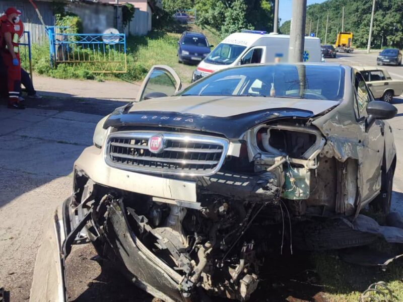 У Черкасах внаслідок ДТП травмувалася 45-річна жінка
