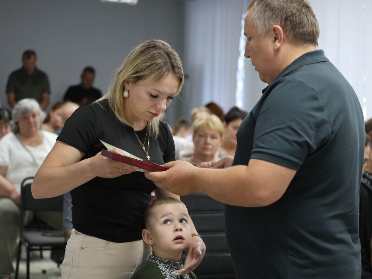 В Умані вручили нагороди рідним полеглих захисників