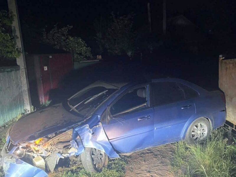 На Черкащині виявили порушника, який двічі потрапив у ДТП та був напідпитку