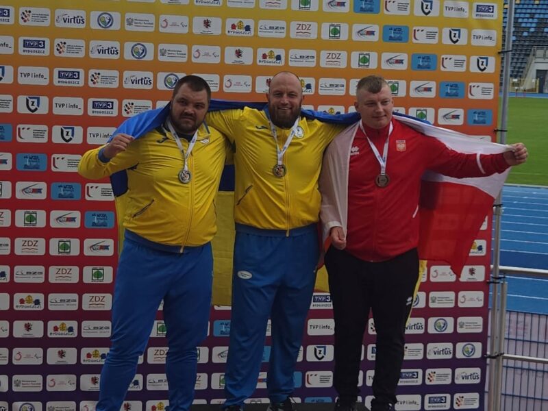 Черкащанин Максим Коваль виборов «золото» чемпіонату Європи з пара легкої атлетики