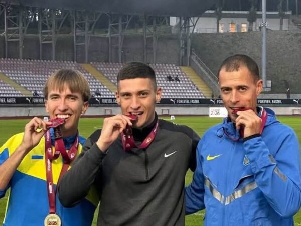 Черкаські легкоатлети з медалями Чемпіонату України
