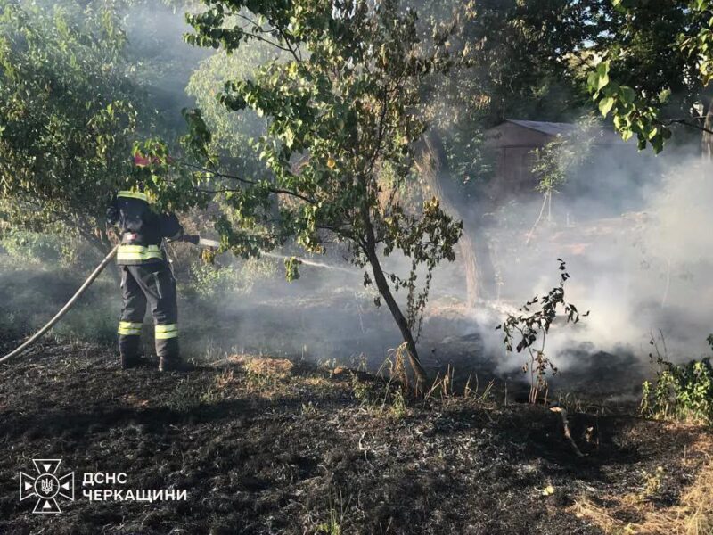 На Черкащині зафіксували 19 пожеж за одну добу, є постраждала