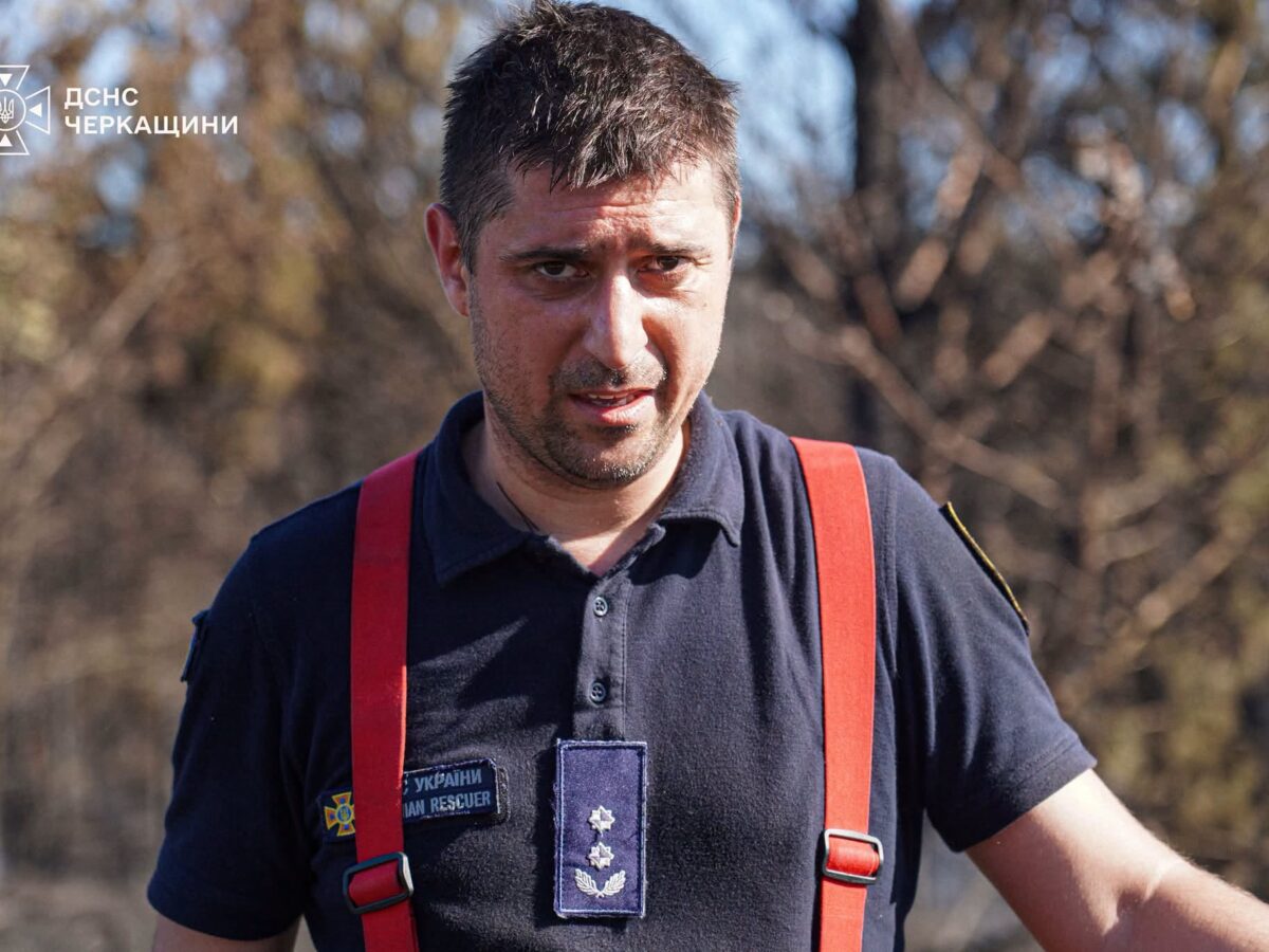 Лісову пожежу у Черкаському районі ліквідовують 59 одиниць техніки та більше 200 людей (ВІДЕО)