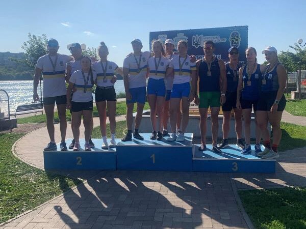 Черкаські спортсмени повертаються з медалями чемпіонату України з веслування