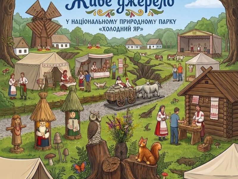 У Холодному Яру відбудеться фестиваль народних ремесел «Живе Джерело»