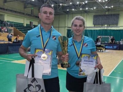 Черкаські ветерани – з нагородами всеукраїнського чемпіонату з настільного тенісу