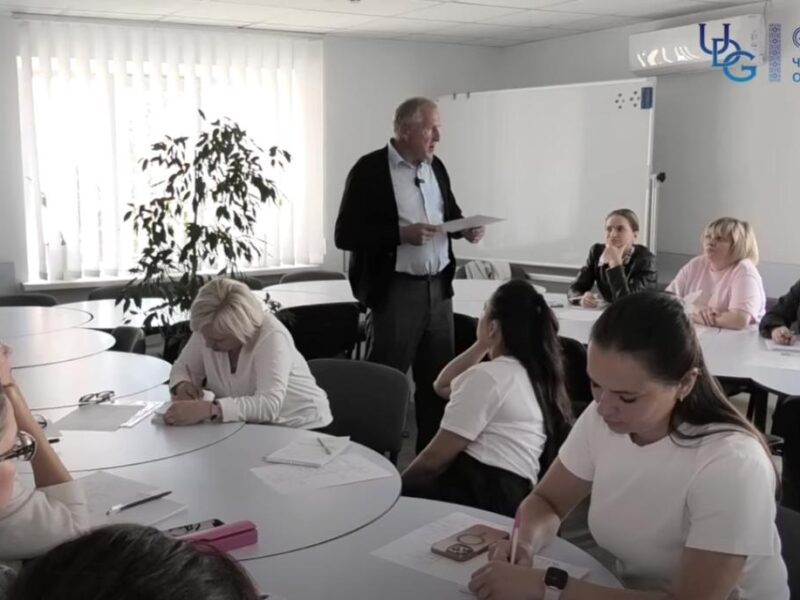 У АТ «ЧЕРКАСИОБЛЕНЕРГО» провели навчання для працівників управління комунікацій