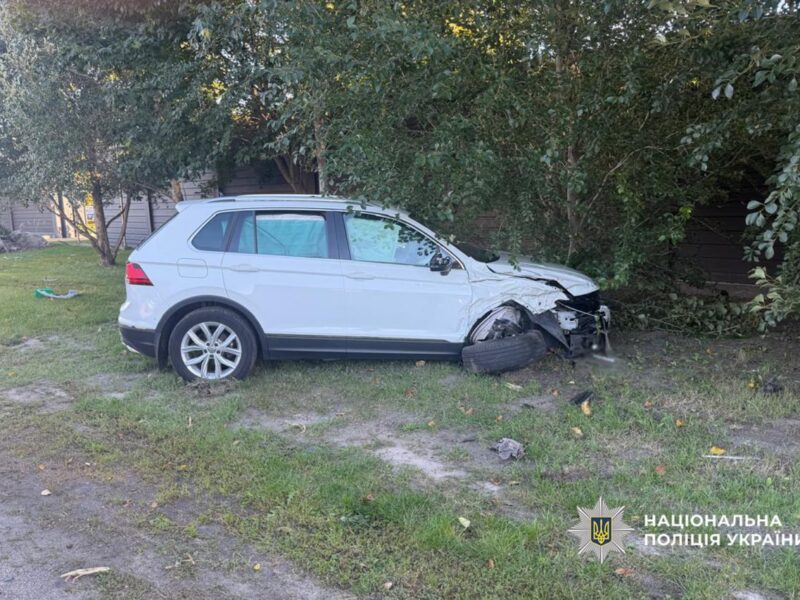 На Черкащині внаслідок ДТП травмувалися двоє людей, поліція розпочала розслідування